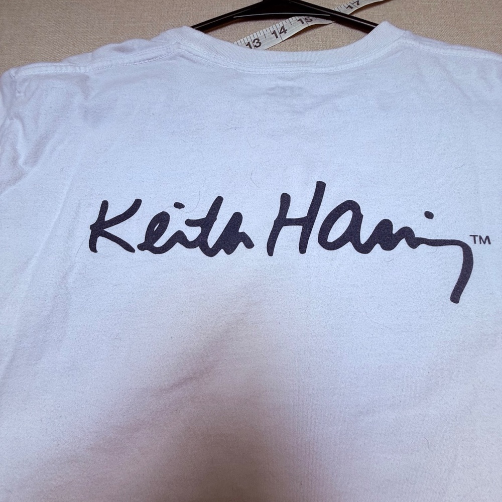 Keith Haring Koen Street Tokyo Vintage T- Shirt Size L - Picture 9 of 9